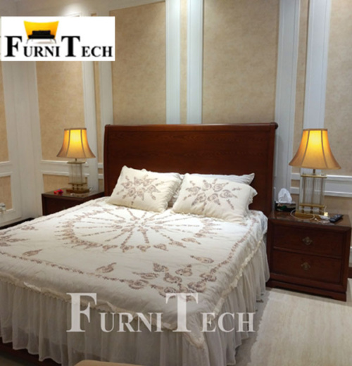 Bruce King Size Bed (Model : FTB 072)