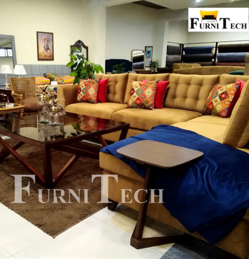 Modern L Sofa - FURNITECH Furnishers Islamabad
