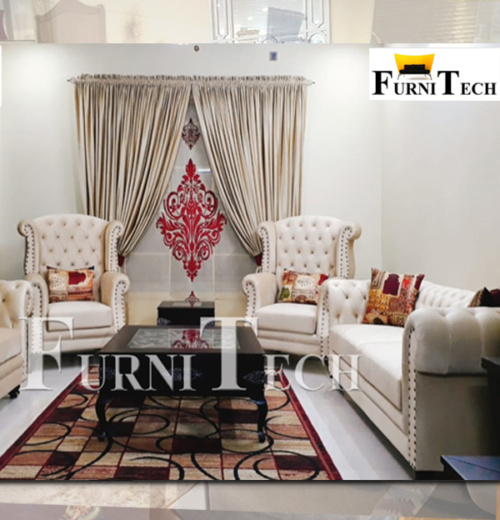 Britain Chesterfield Sofa Set (Model : FTMD 114)