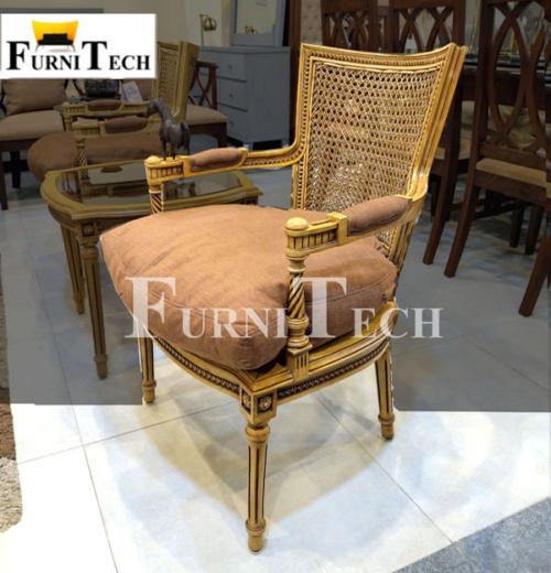 Vito Rattan Accent Chairs (Model : FTBC 190)