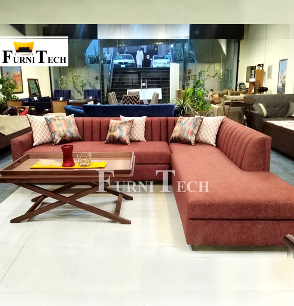 Alice Corner Sofa Set in Furniture Showroom Islamabad FURNITECH
