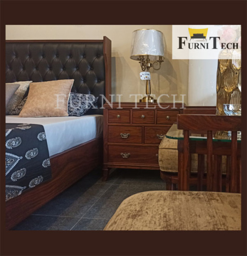 Dela King Size Bed (Model : FTB 076)