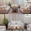 Ezra Trendy Sofa Set (Model : FTMD 174)